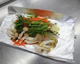 ハーブ・レモングラスなどで魚のホイル焼き作り方3写真