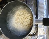 エノキ一袋まぜそばインスタントラーメン作り方4写真