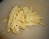 細切りジャガイモ炒め(土豆丝)作り方1写真