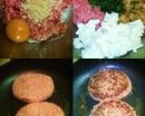 レンコンと大葉の和風ハンバーグ作り方2写真