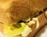 ハムチーズ＆チリマヨレタストーストサンド作り方4写真