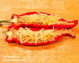 大迫力!ロングスイートペッパーの肉詰め作り方3写真