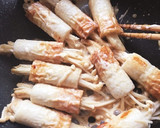 ちくわとえのきのマヨネーズ焼き作り方2写真