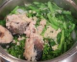 簡単♪夕食♪さば缶と菜の花のサッと煮作り方4写真