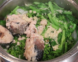 簡単♪夕食♪さば缶と菜の花のサッと煮作り方4写真