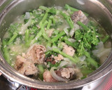 簡単♪夕食♪さば缶と菜の花のサッと煮作り方5写真