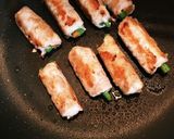 インゲンと人参の豚ロース巻き作り方8写真