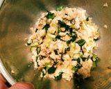 小松菜とはんぺんの春巻き作り方6写真