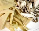 春野菜の和風パスタ作り方1写真