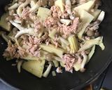 春野菜の和風パスタ作り方3写真