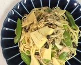 春野菜の和風パスタ作り方8写真