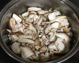 重ね煮のきのこたっぷり！梅の湯豆腐作り方1写真