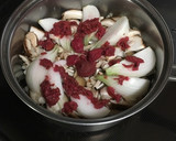 重ね煮のきのこたっぷり！梅の湯豆腐作り方3写真