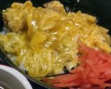親子丼フライパンで簡単♥麺つゆカツ煮卵丼作り方10写真