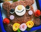 キャラ弁 ３年間ありがとう!!卒園弁当作り方4写真