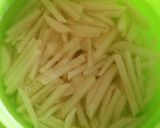 じゃがいものきんぴら（감자볶음）。作り方2写真
