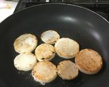 簡単、絶品山芋ステーキにんにく醤油味♬作り方3写真