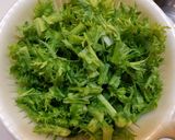 簡単!わさび菜のツナ炒め作り方1写真