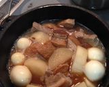 ダッチで作る!さっぱり角煮丼作り方7写真