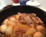 ダッチで作る!さっぱり角煮丼作り方8写真