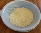 新じゃがと帆立の炊き込みご飯作り方1写真