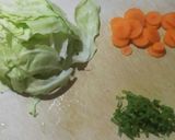 春キャベツのW昆布炒飯☆作り方1写真
