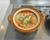 新じゃがと帆立の炊き込みご飯作り方10写真