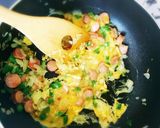 子供も大好き♡まろやかみそマヨ炒飯♡作り方4写真