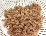 [一人飯]簡単！大豆のお肉でカレー炒め作り方2写真