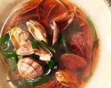 あさりと青菜の酒蒸し作り方6写真