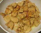 簡単☆鶏むね肉カレー風味のバターポン炒め作り方3写真