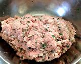 お弁当にも☆しそときのこのハンバーグ作り方2写真