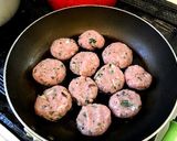 お弁当にも☆しそときのこのハンバーグ作り方3写真