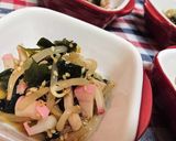 さっぱり【小松菜と干しエビのごまポン酢】作り方14写真