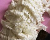めんつゆで★白菜としめじの卵炒め作り方1写真