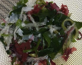 海藻と切り干し大根の梅酢和え作り方1写真