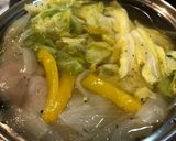 春キャベツと新玉のポトフ風豚もも煮込み作り方5写真