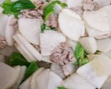 豚肉と大根の中華風炒め作り方3写真