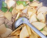 豚肉と大根の中華風炒め作り方4写真