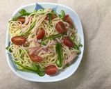 簡単サラダパスタ*材料5つで作り方4写真
