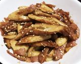 エリンギとベーコンと竹輪のバター醤油炒め作り方4写真