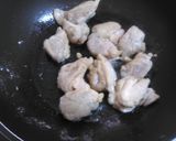 鶏もも肉とりんごの煮込み作り方3写真