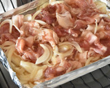 豚こま切れ肉と玉ねぎの香ばしグリル作り方2写真