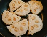 れんこんの鶏つくねサンド焼き☆作り方4写真