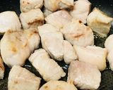 豚肉のサイコロ炒め☆しょう油バター風味作り方2写真