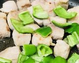 豚肉のサイコロ炒め☆しょう油バター風味作り方3写真