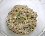 簡単！ふわふわ☆皮なし餃子作り方2写真