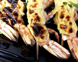 有頭エビの味噌マヨ焼き作り方3写真