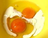 たけのこそぼろのオムレツ作り方4写真