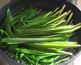 大量消費！ニラのおひたし作り方1写真